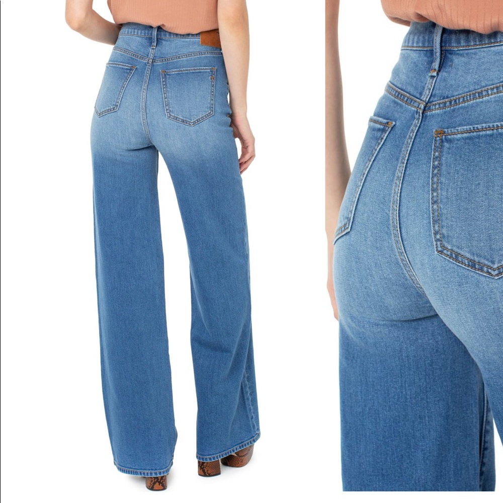 SERRA The Van High Waist Wide Leg Jeans Size 25 - Picture 2 of 6